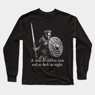 Tiefling Barbarian Long Sleeve T-Shirt